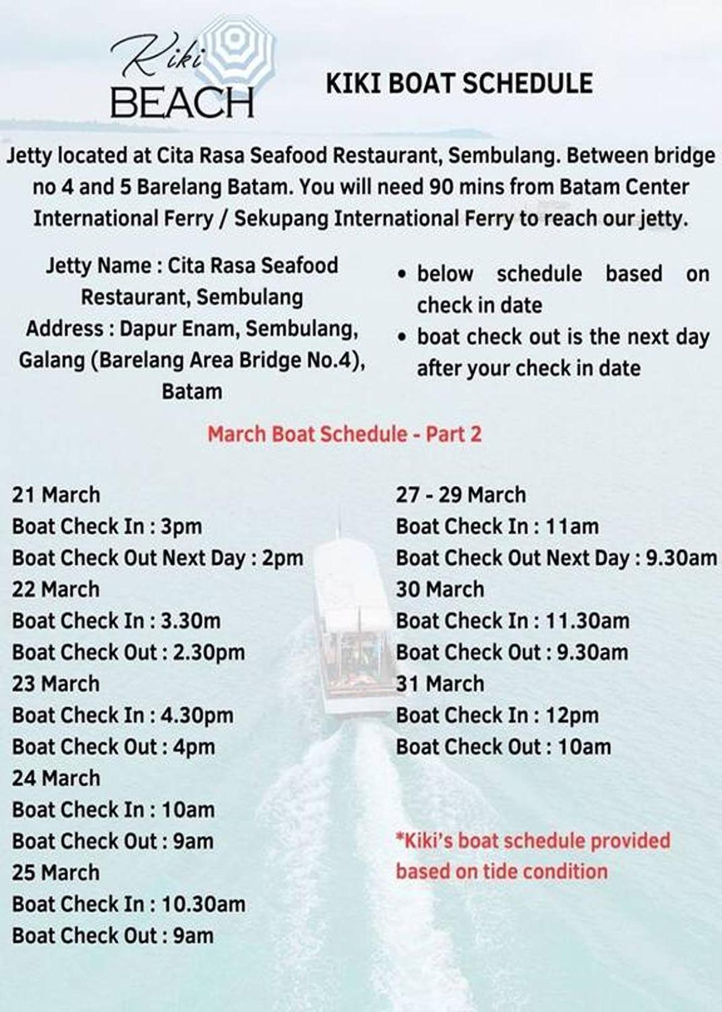 Galang Island Kiki Beach Resort, Batam מראה חיצוני תמונה