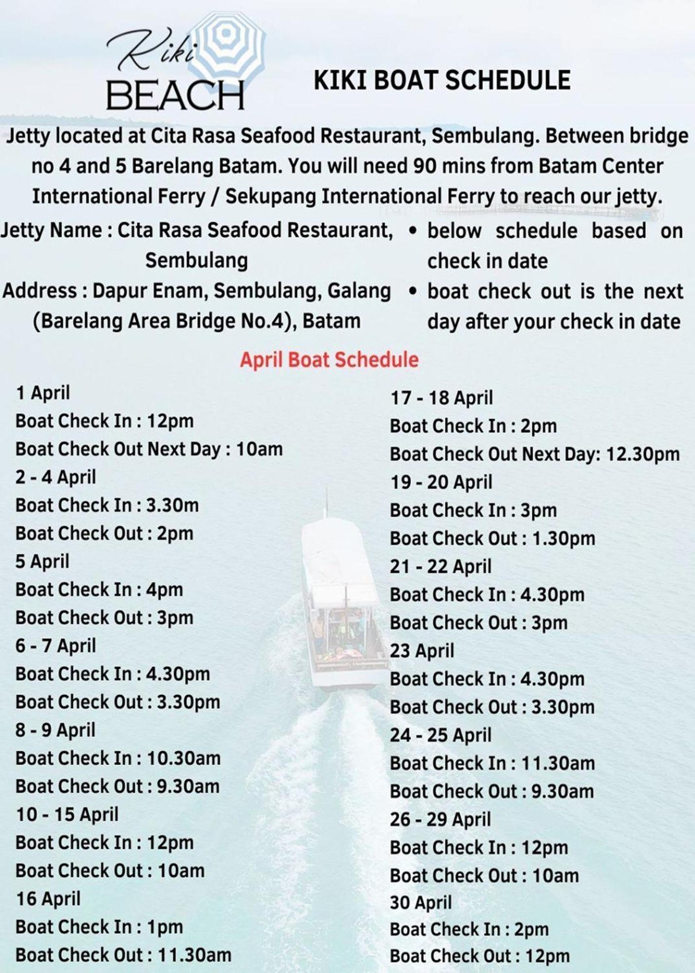 Galang Island Kiki Beach Resort, Batam מראה חיצוני תמונה
