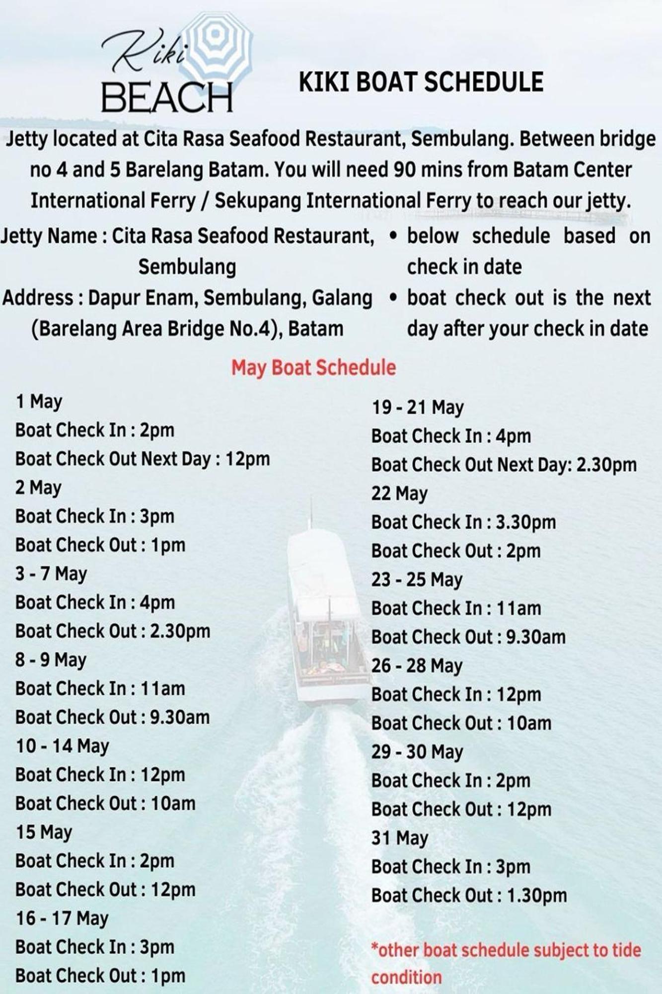 Galang Island Kiki Beach Resort, Batam מראה חיצוני תמונה